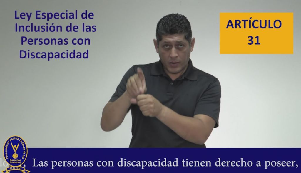 articulo 31 ley de inclusión de personas con discapacidad