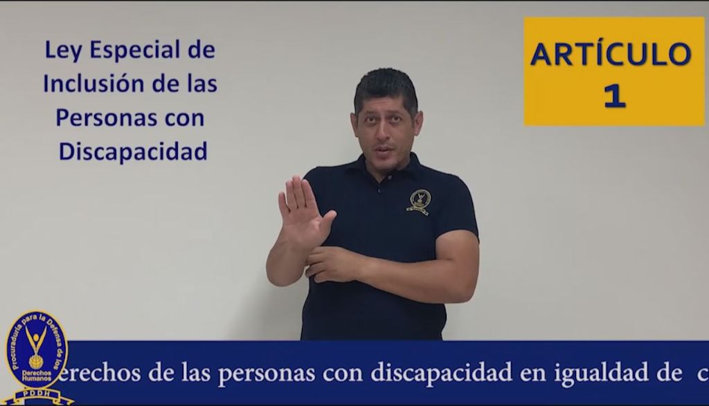 articulo 1 ley de inclusion de personas con discapacidad