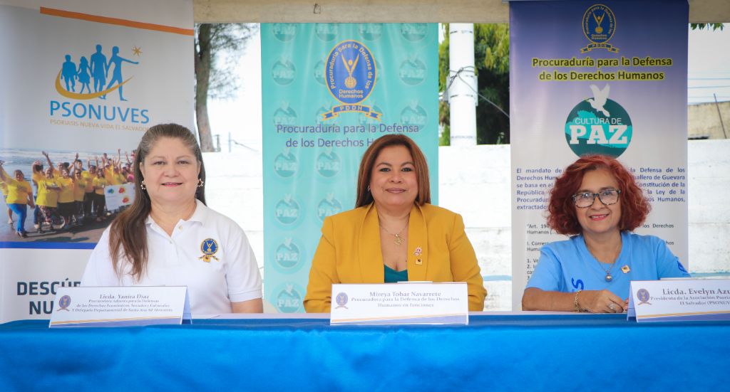 Procuradora Adjunta DDHH participa en Conmemoración del Día Mundial y Nacional de la Psoriasis