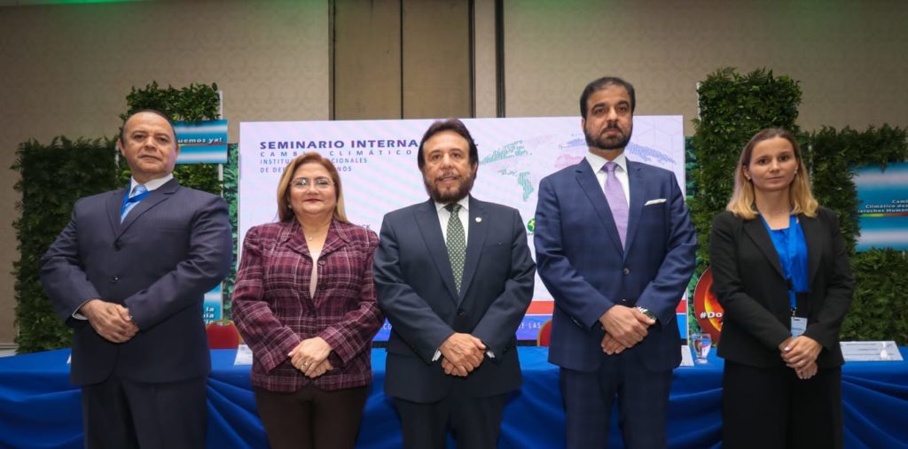 Procuradora Raquel Caballero de Guevara desarrolla Seminario Internacional sobre Cambio Climático y Derechos Humanos
