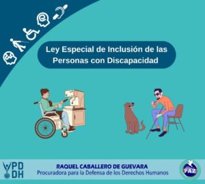 Ley Especial de Inclusión de las Personas con Discapacidad