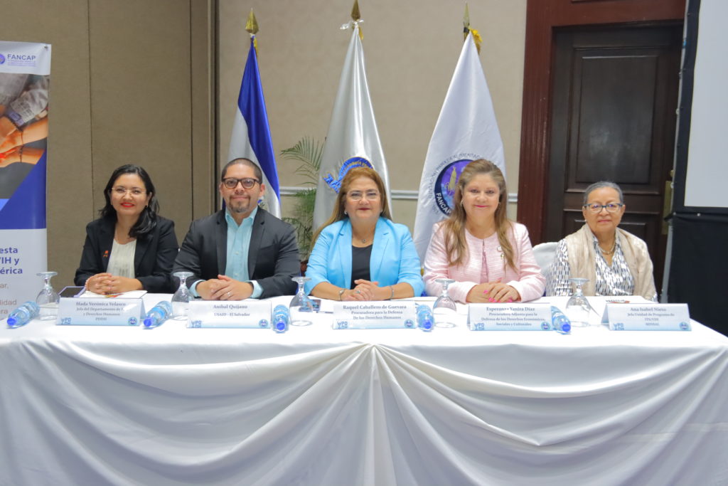 Procuradora presenta la Política Institucional de VIH de la PDDH