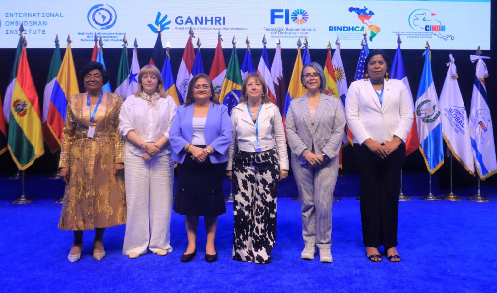 Procuradora DDHH Raquel Caballero de Guevara Lidera 1ª Cumbre Global de Derechos Humanos El Salvador 2025