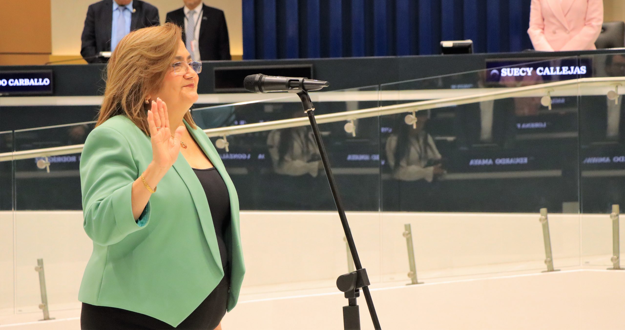 Doctora Raquel Caballero de Guevara Asume Tercer Período como Procuradora Para la Defensa de los Derechos Humanos