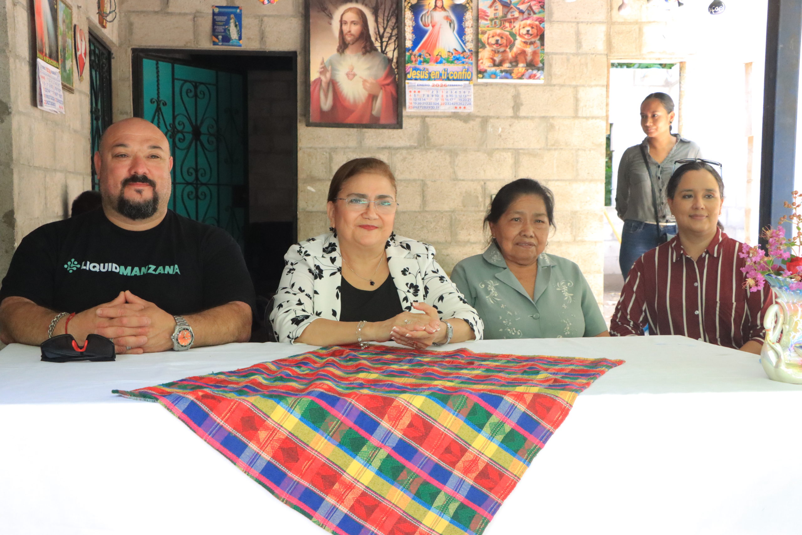 Procuradora brinda seguimiento a mejora de calidad de vida en Panchimalco