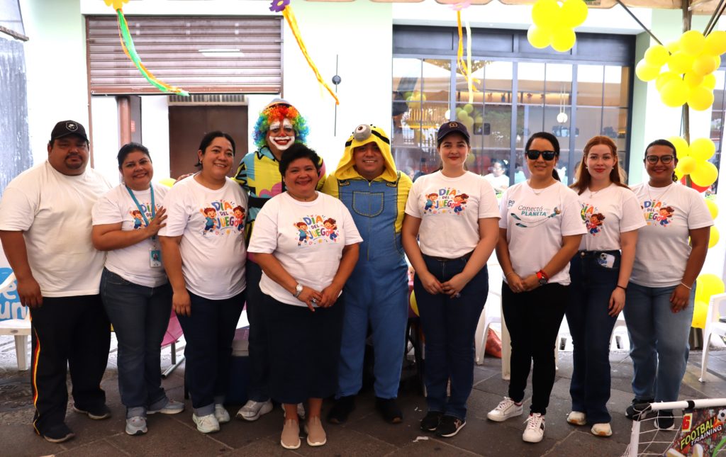 Adjunta Niñez y Delegaciones Departamentales participan en Festival del Juego